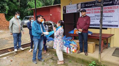 बोधिसत्व बिहारको सहयोगमा अपाङ्ग तथा असाहय बालवालिकाहरुलाई खाद्यान्न सहयोग