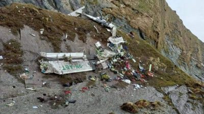 तारा एयरको विमान दुर्घटनाग्रस्त अवस्थामा भेटियो